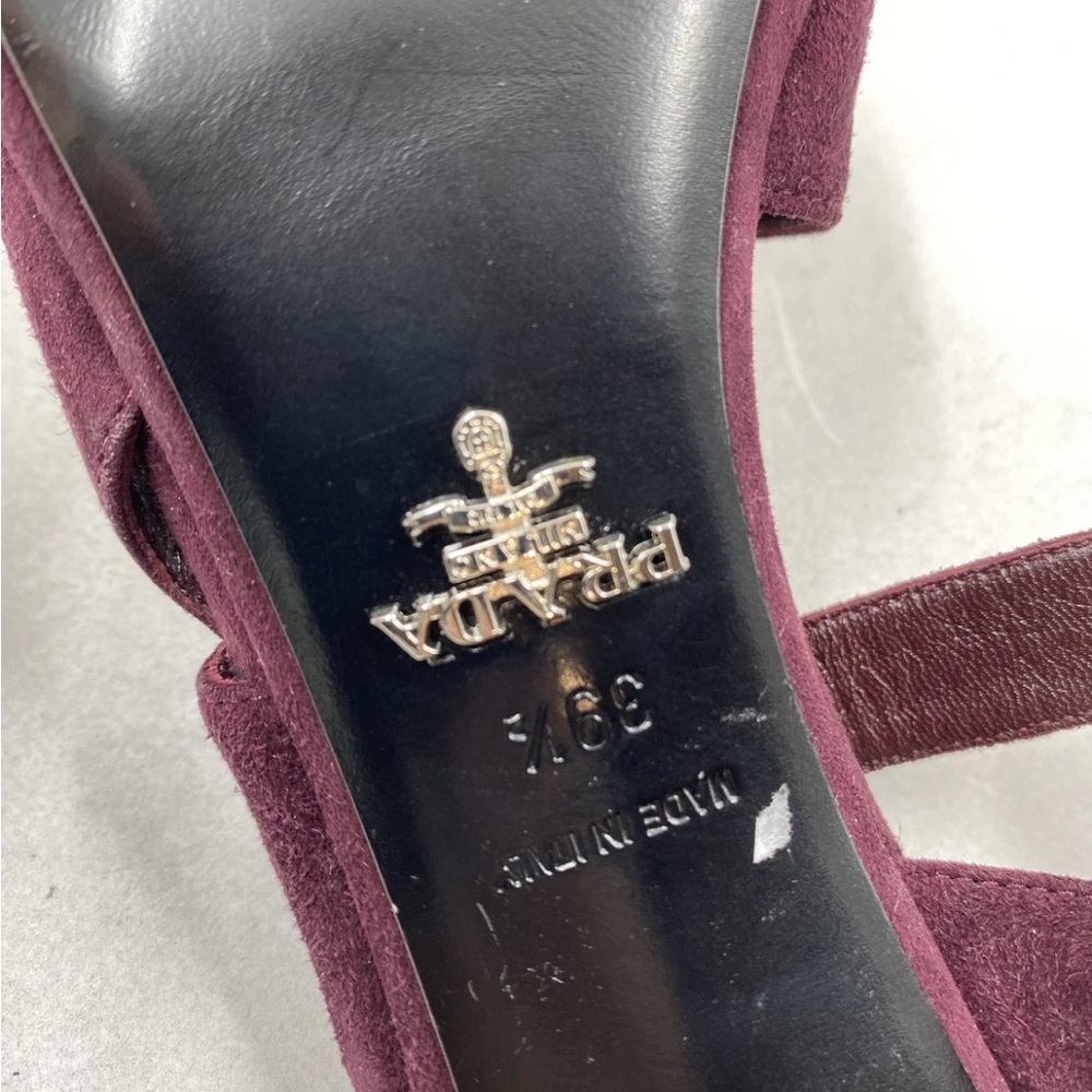 Prada Suede Stiletto Heels - Picture 5 of 8